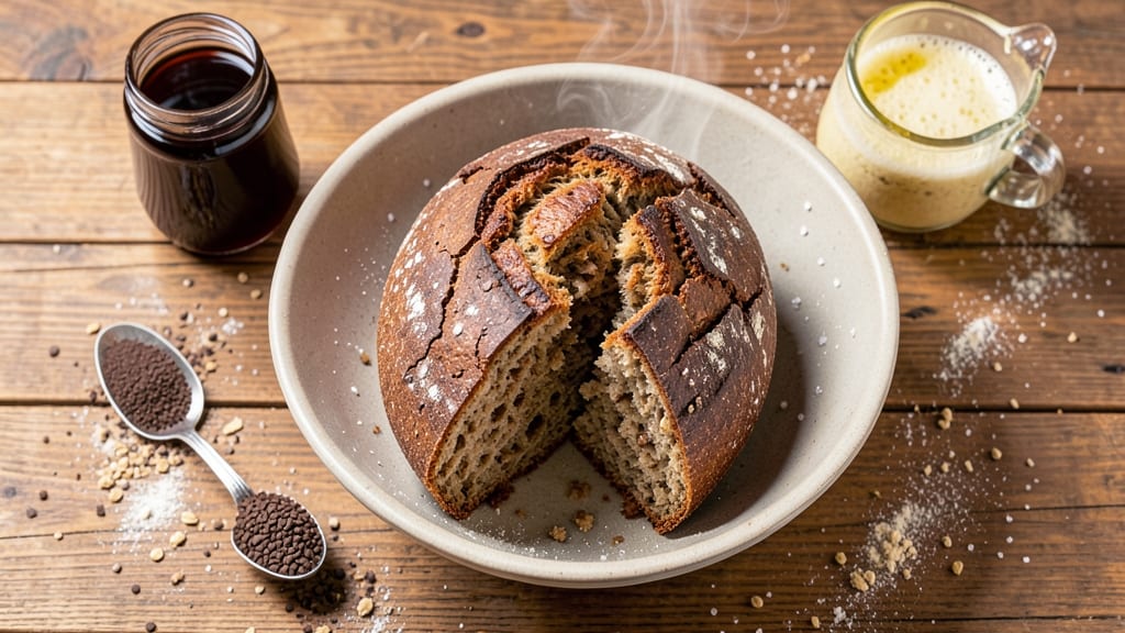Artisan Pumpernickel Bread Recipe: Deep Molasses Crust With Nutty Crunch