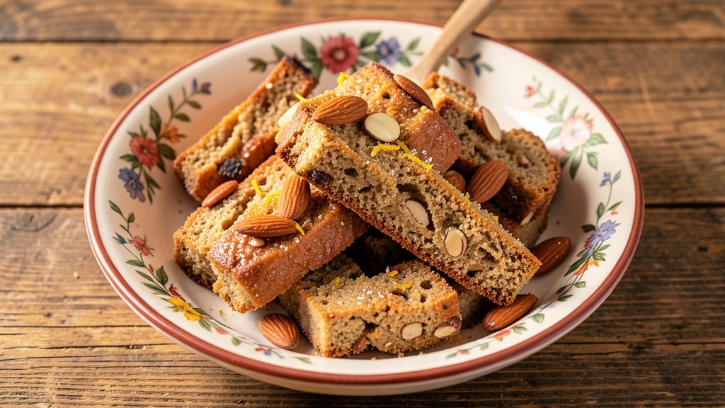 Almond Bread Biscotti Recipe: Crunchy Twice-Baked Almond Delight