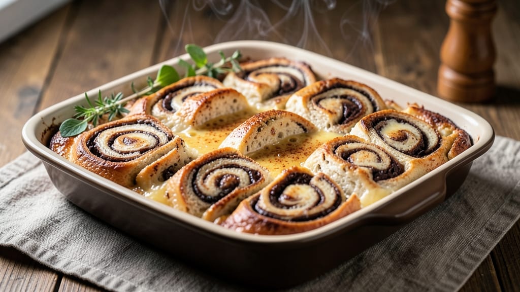 Babka Bread Pudding Recipe: Vanilla-Soaked Layers with Crunchy Top