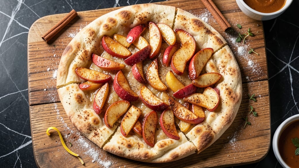 Apple Flatbread Recipe: Caramelized Apple Crisp With Buttery Flaky Layers