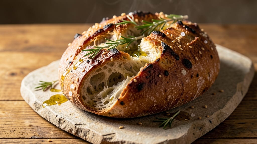 Ancient Israel Bread Recipe: Biblical-Style Flatbread With Olive Oil Crunch