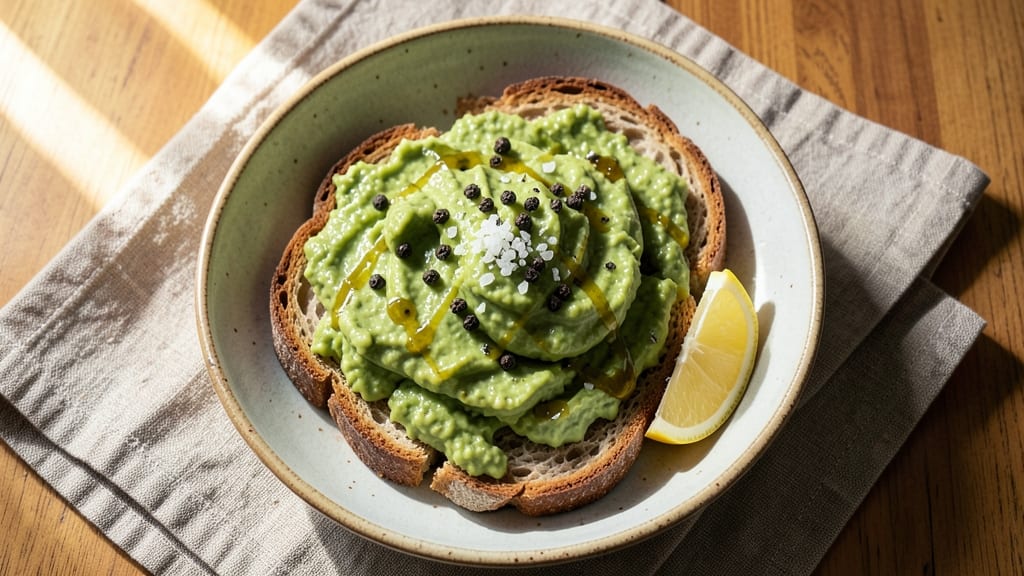 Avocado Bread Toast Recipe: Creamy Avocado Mash with Crunchy Toppings