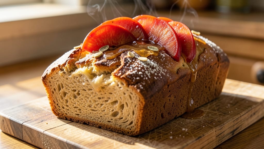 American Persimmon Bread Recipe: Spiced Fruit Swirl With Buttery Crust