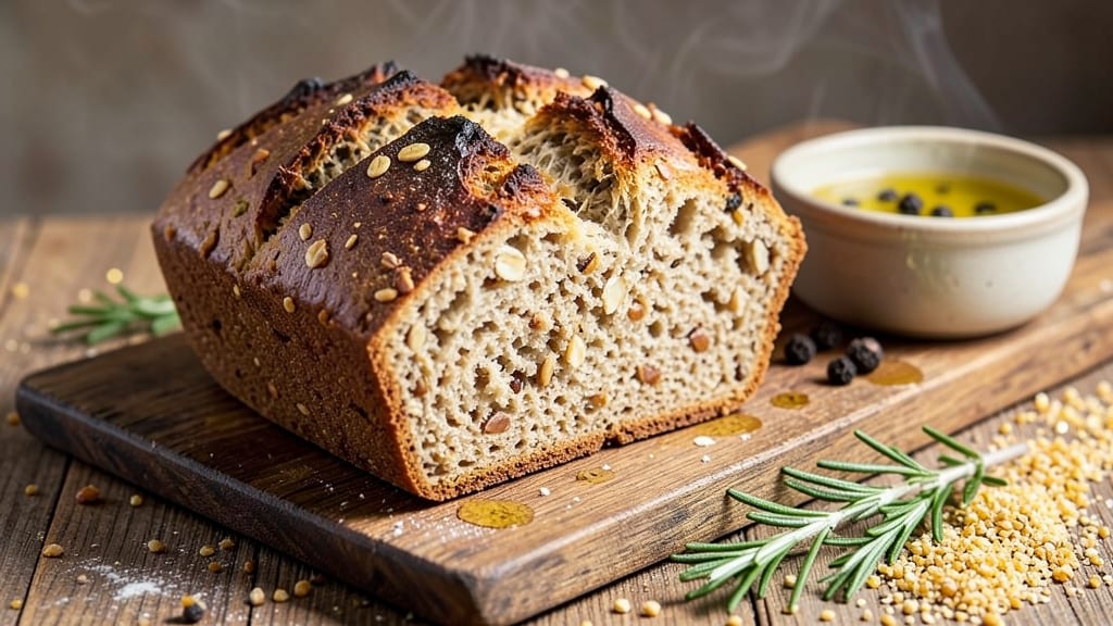 9-Grain Flour Bread Machine Recipe: Whole-Grain Crunch With Chewy Centers