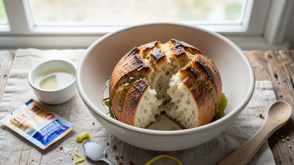 Active Dry Yeast Packet Bread Recipe: No-Knead Artisan Rise in One Bowl