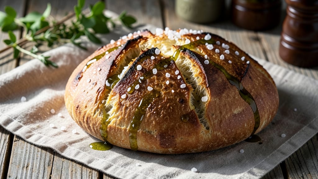 Alton Brown's Italian Bread Recipe: Crusty Crunch With Olive Oil Magic