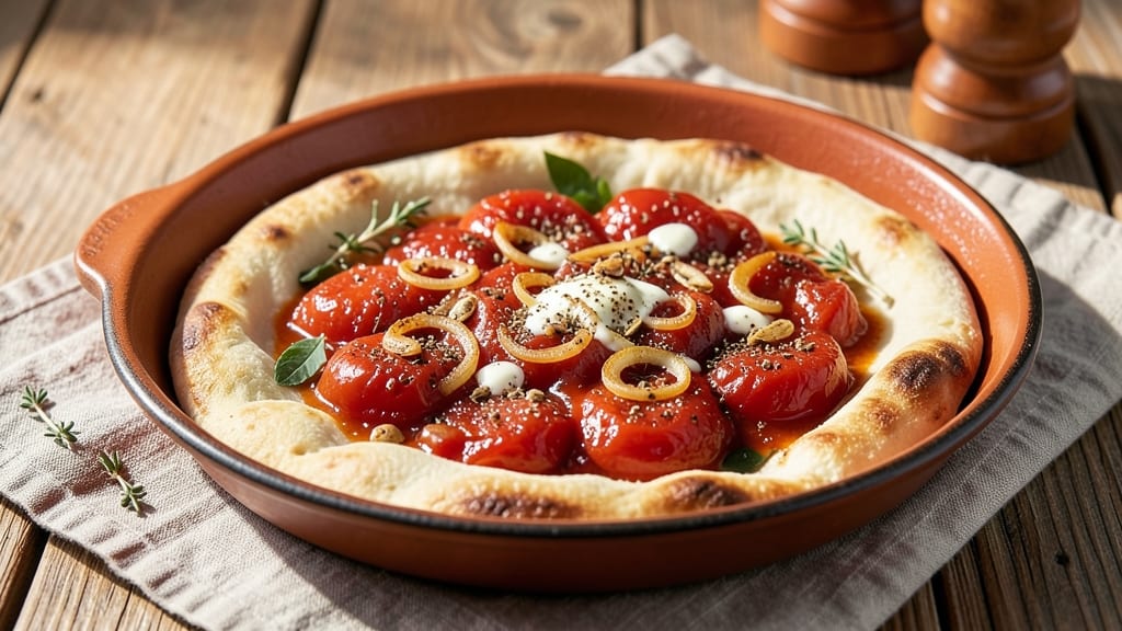 Algerian Matlouh Bread Recipe: Flaky Layers Stuffed With Spiced Garlic Butter