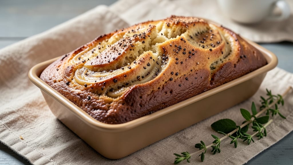9x5 Loaf Pan Banana Bread Recipe: Spiced Warmth and Soft Swirls in One Bake