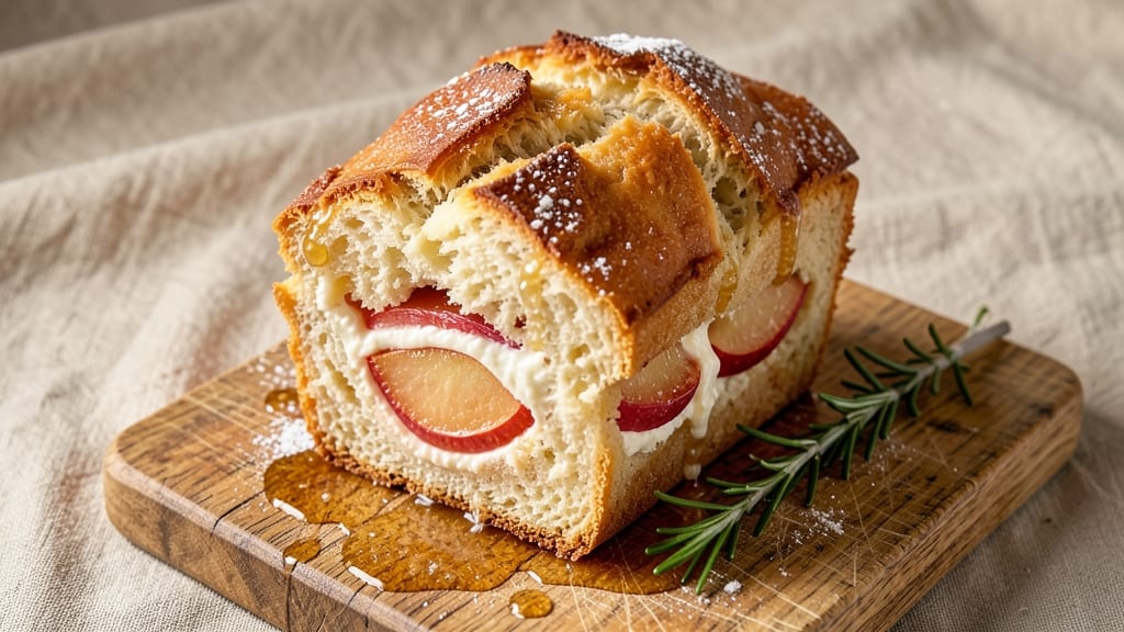 Apple Cream Cheese Bread Recipe: Swirled Vanilla-Apple Filling in Buttery Layers