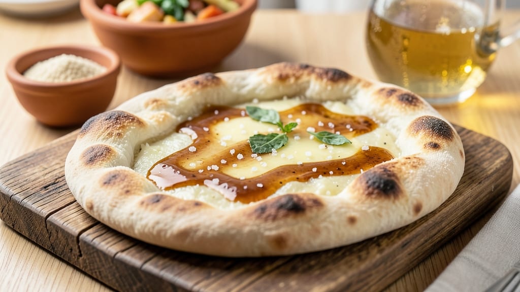 Authentic Turkish Pide Bread Recipe: Flaky Layers Stuffed With Cheese and Spiced Meat
