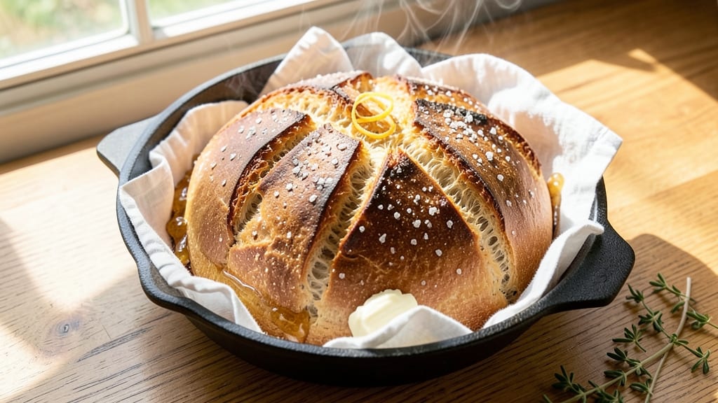 Add-On Bread Recipe: Crispy-Crusted Pull-Apart Loaf With Cheesy Threads