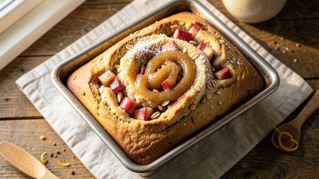 Apple Oatmeal Bread Machine Recipe: Spiced Apple Swirls and Crusty Crown