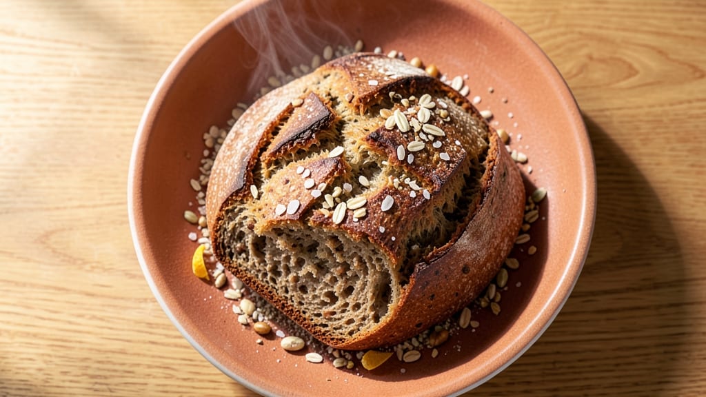 7-Grain Flour Bread Recipe: Whole-Grain Nutrients and Crusty Texture