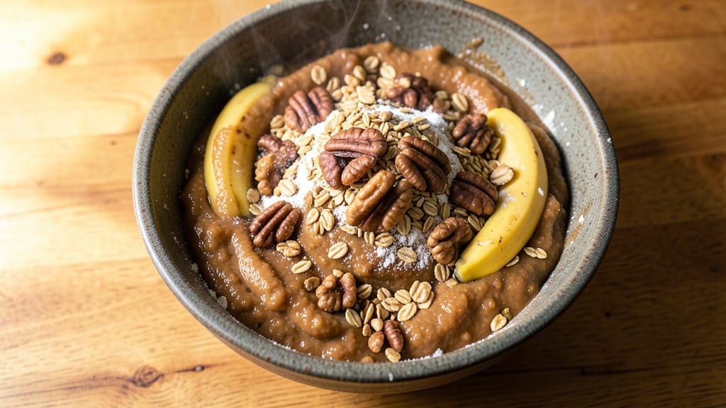 All Bran Banana Nut Bread Recipe: Whole-Grain Swirls With Caramelized Topping