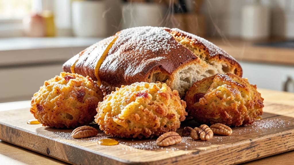 Apple Fritter Bread Recipe Pioneer Woman: Cinnamon-Sugar Crunch With Gooey Apple Centers