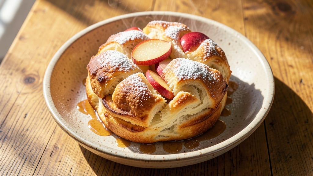 Apple Fritter Pull-Apart Bread Recipe: Caramelized Apple Swirls With Buttery Crust Bites