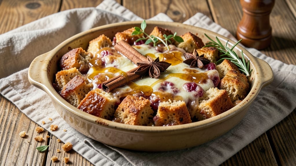 Applesauce Bread Pudding Recipe Healthy: Warm Spice and Cinnamon Infusion Lightened Up