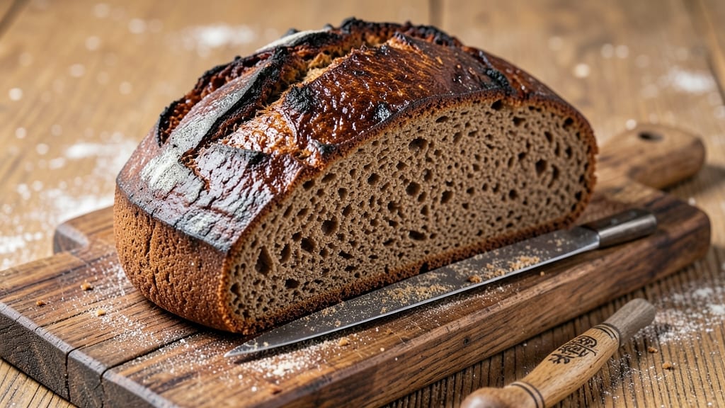 Authentic German Pumpernickel Bread Recipe: Dark Rye Crust With Molasses Depth