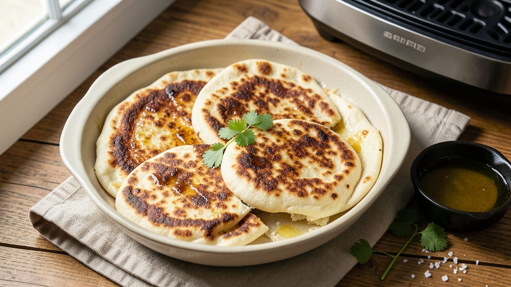 Air Fryer Naan Bread Recipe: Crispy Edges, Pillowy Soft Centers