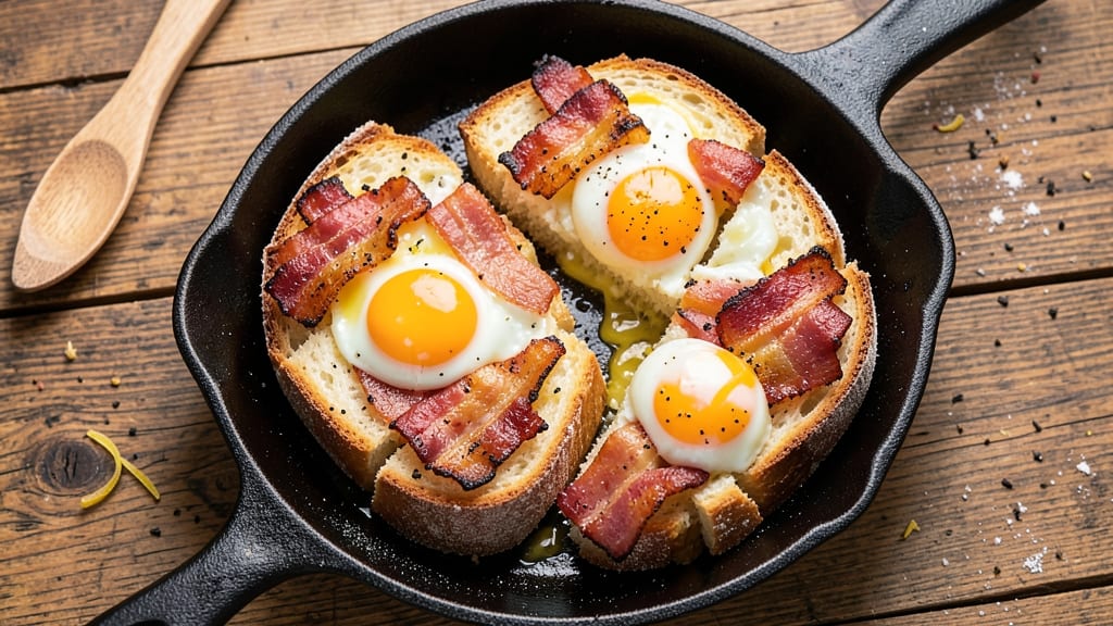 Amish Bacon, Egg, and Cheese Bread Recipe: Flaky Layers With Savory Fillings