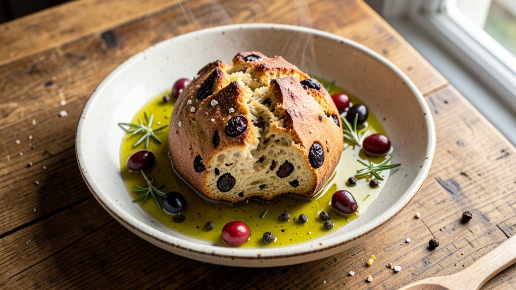 Artisan Olive Bread Recipe: Crusty Crunch With Herbed Olive Swirls