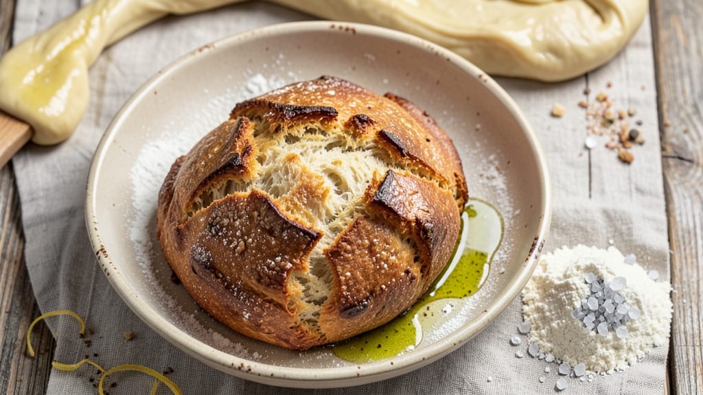 Air Fryer Artisan Bread Recipe: Crispy Crust, Air-Pocketed Softness in 30 Minutes